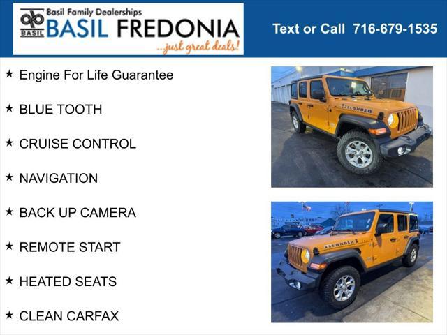 used 2021 Jeep Wrangler Unlimited car, priced at $27,500