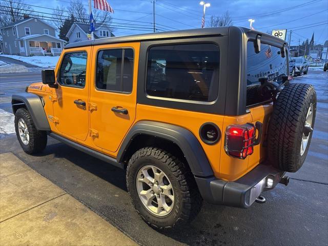 used 2021 Jeep Wrangler Unlimited car, priced at $27,500