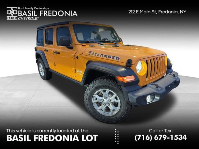 used 2021 Jeep Wrangler Unlimited car, priced at $27,500