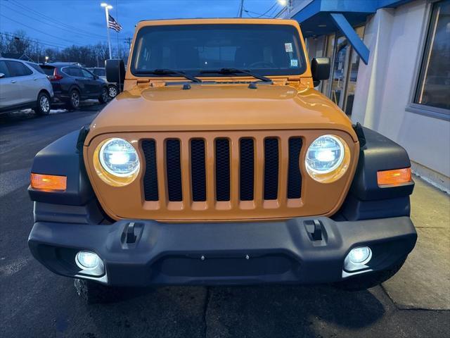 used 2021 Jeep Wrangler Unlimited car, priced at $27,500