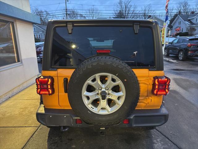 used 2021 Jeep Wrangler Unlimited car, priced at $27,500