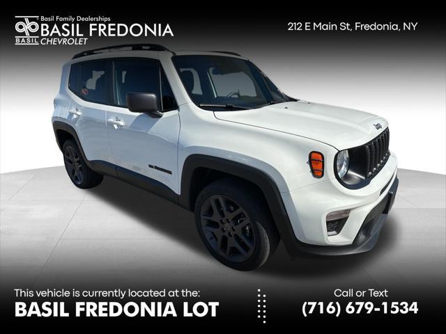 used 2021 Jeep Renegade car, priced at $20,000