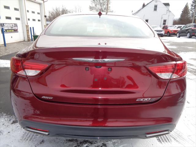 used 2016 Chrysler 200 car, priced at $13,994