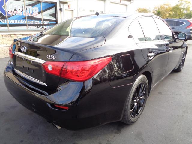 used 2015 INFINITI Q50 car, priced at $13,995