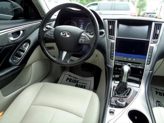 used 2015 INFINITI Q50 car, priced at $14,995