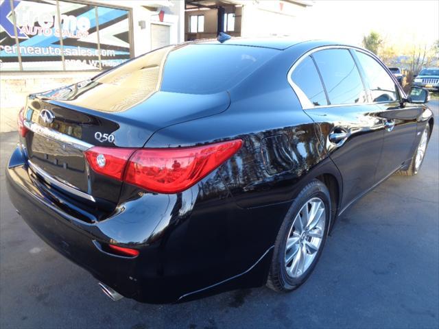 used 2016 INFINITI Q50 car, priced at $17,995