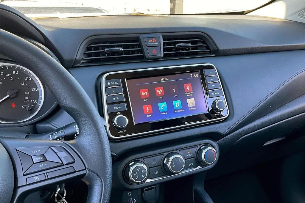 new 2025 Nissan Versa car, priced at $20,575