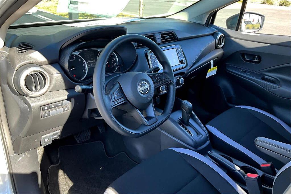 new 2025 Nissan Versa car, priced at $20,575