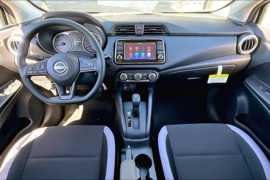 new 2025 Nissan Versa car, priced at $20,575