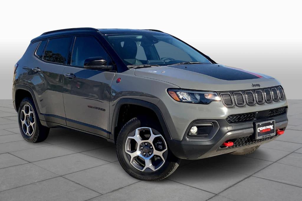 used 2022 Jeep Compass car, priced at $21,677