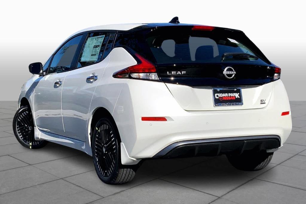 new 2024 Nissan Leaf car, priced at $27,910