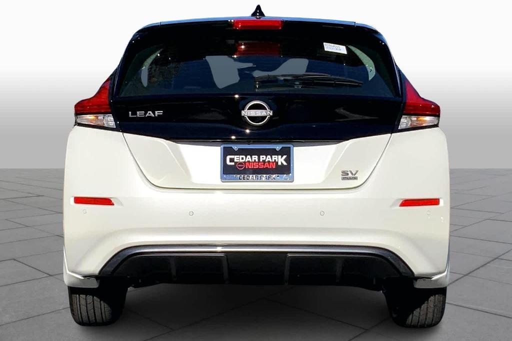 new 2024 Nissan Leaf car, priced at $27,910