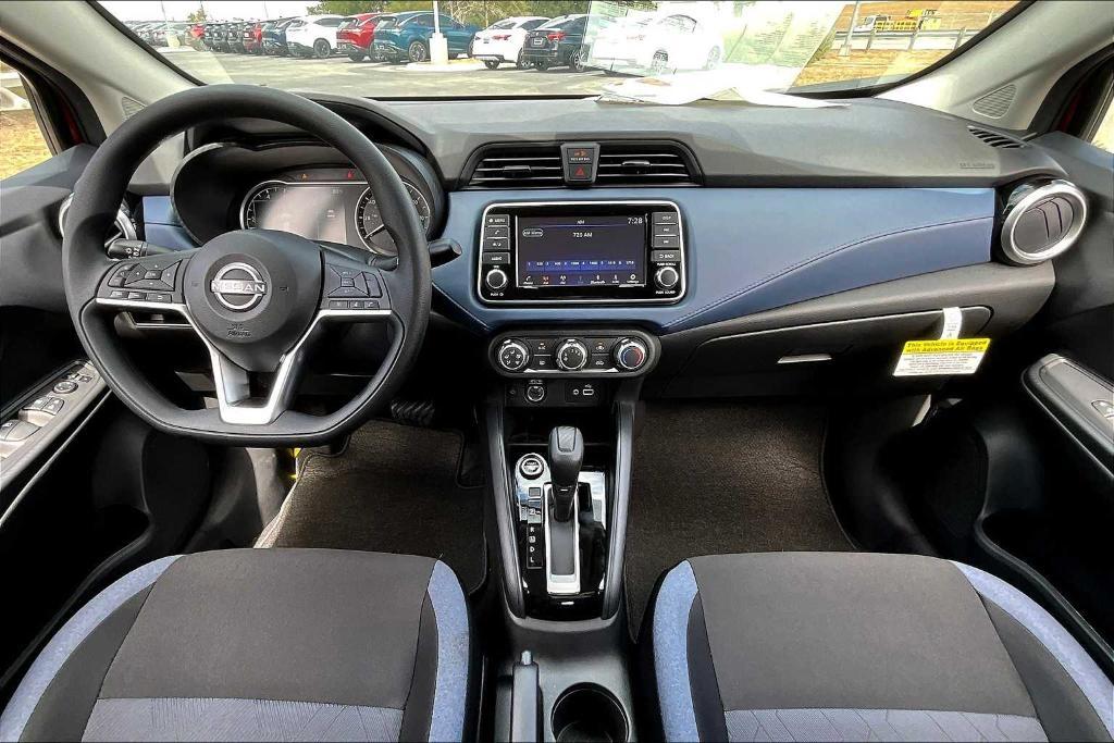 new 2025 Nissan Versa car, priced at $20,985