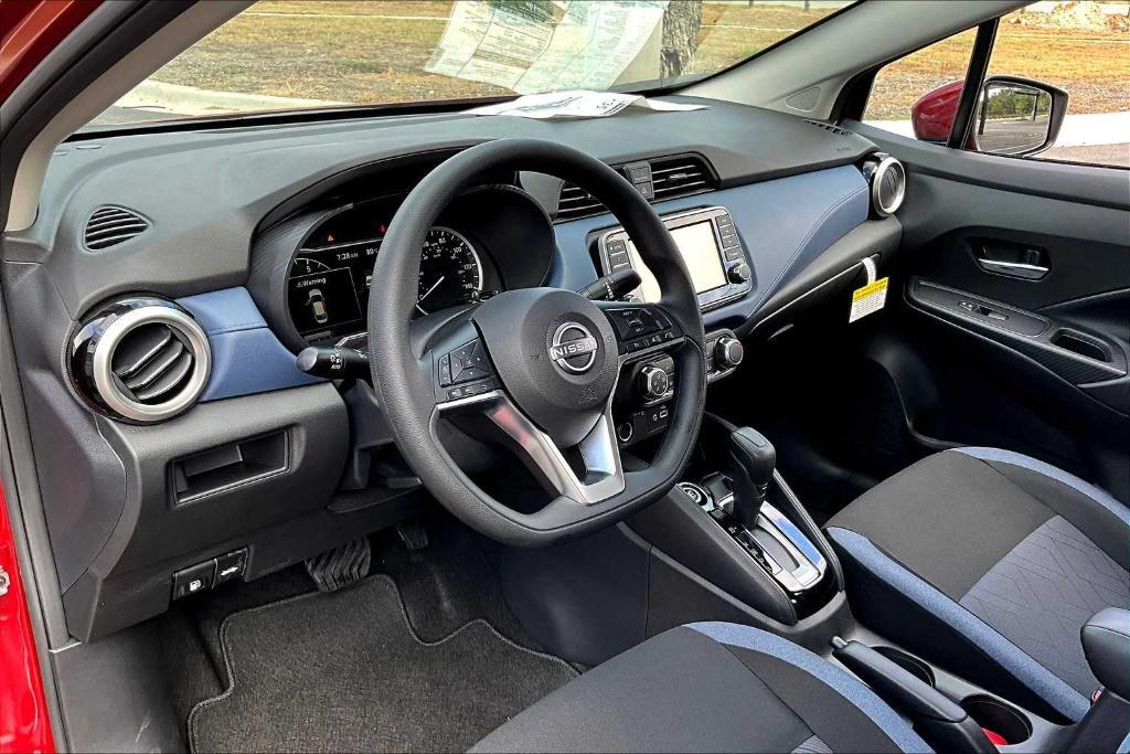 new 2025 Nissan Versa car, priced at $20,985