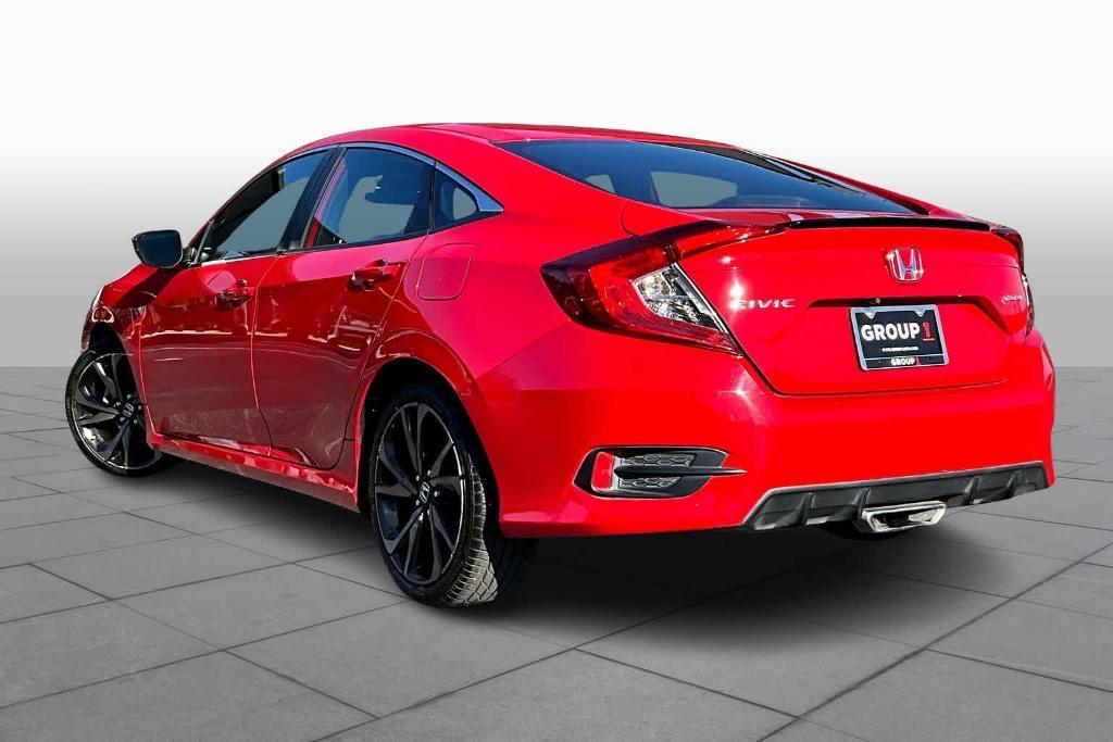 used 2020 Honda Civic car, priced at $18,490
