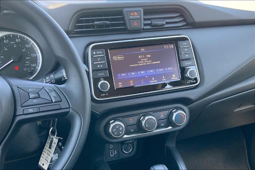 new 2024 Nissan Versa car, priced at $20,050