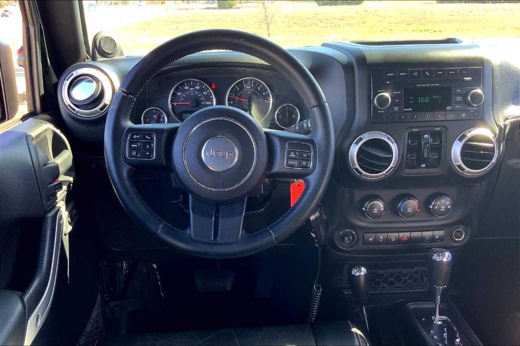 used 2012 Jeep Wrangler Unlimited car, priced at $16,932