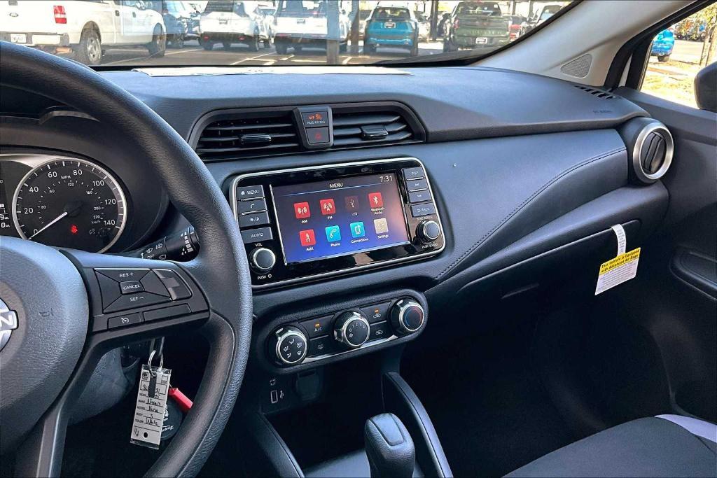 new 2025 Nissan Versa car, priced at $20,750