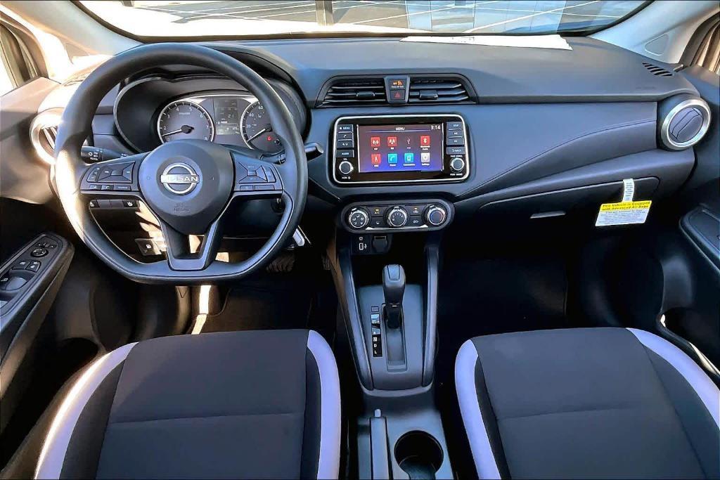 new 2025 Nissan Versa car, priced at $20,250