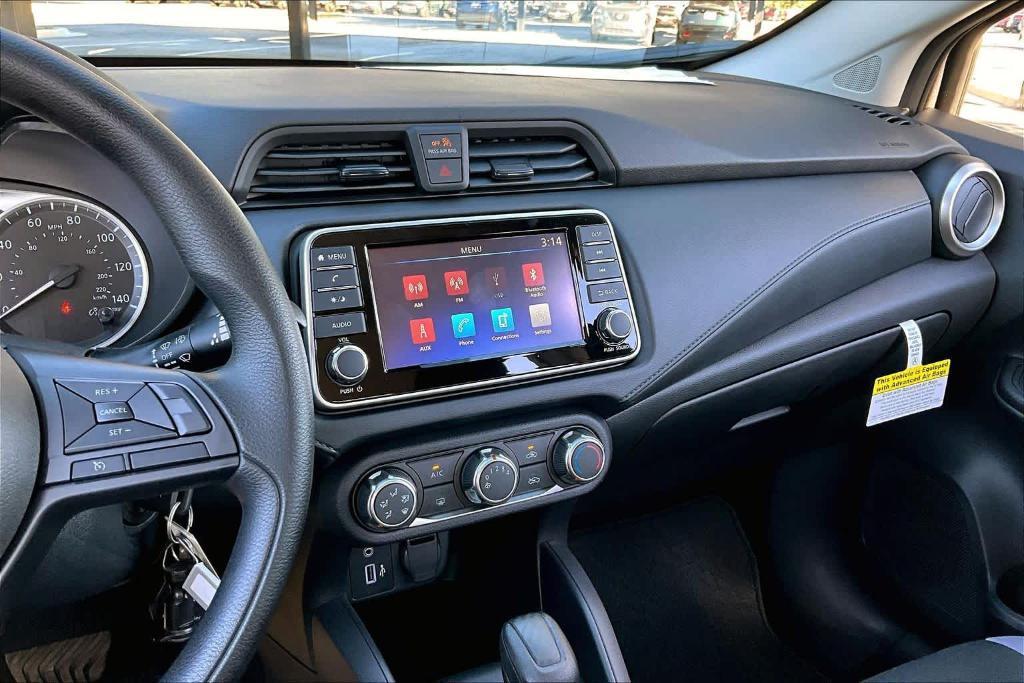 new 2025 Nissan Versa car, priced at $20,250