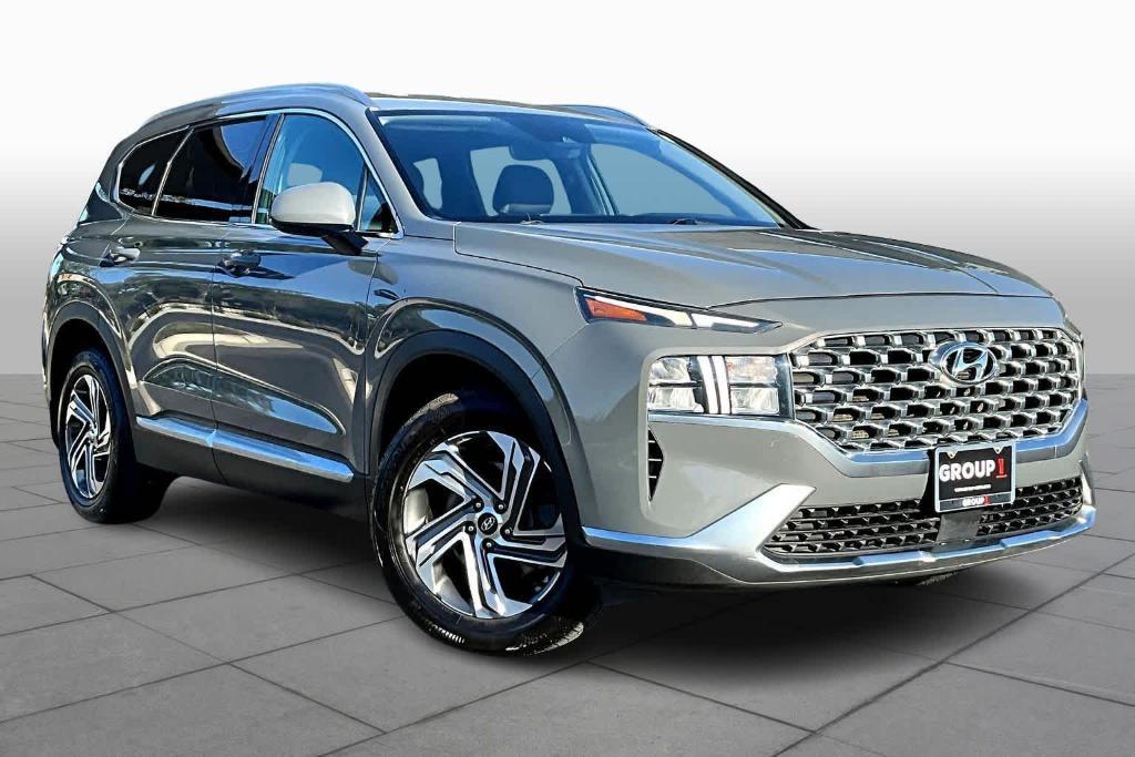 used 2021 Hyundai Santa Fe car, priced at $17,488