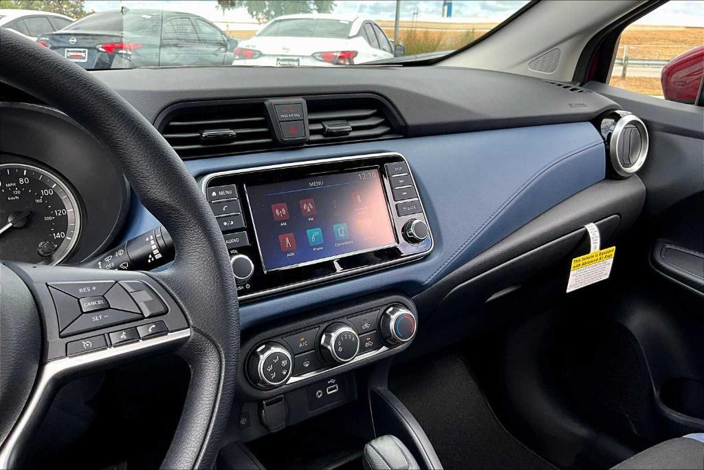 new 2025 Nissan Versa car, priced at $20,985