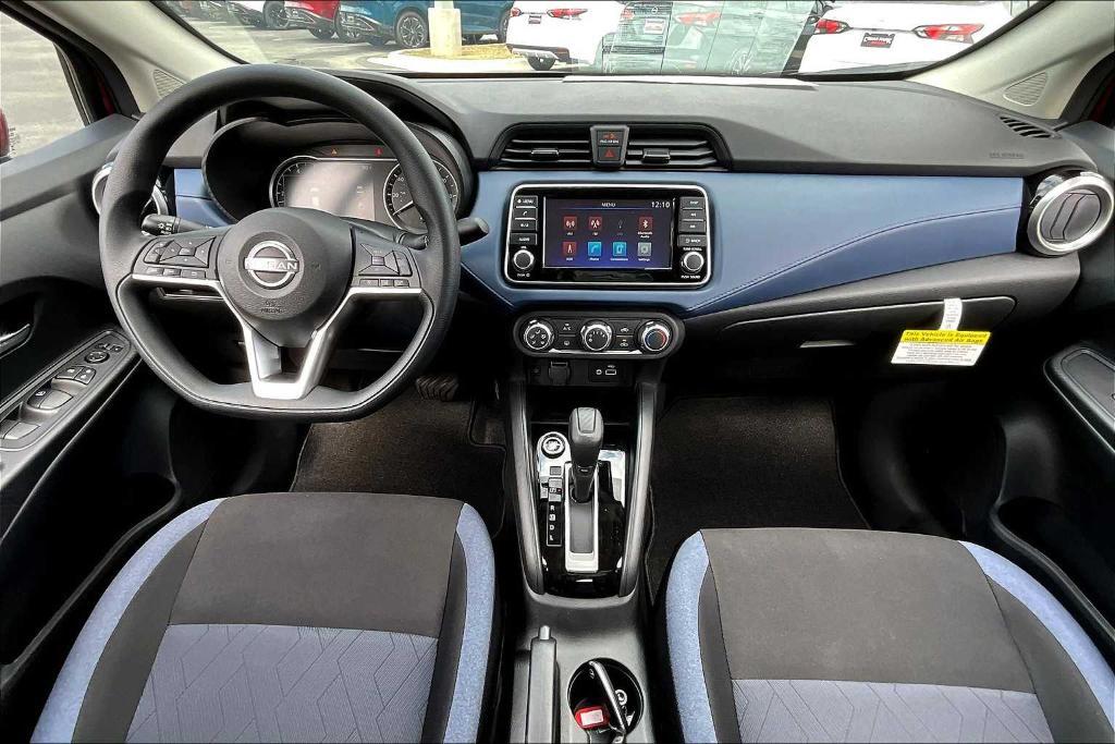 new 2025 Nissan Versa car, priced at $20,985