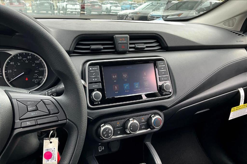 new 2025 Nissan Versa car, priced at $20,250