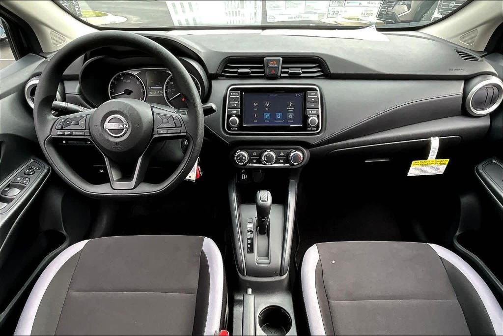 new 2025 Nissan Versa car, priced at $20,250