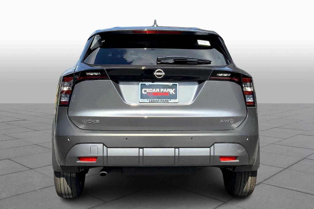 new 2025 Nissan Kicks car, priced at $27,255