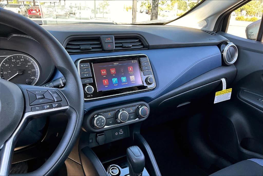 new 2025 Nissan Versa car, priced at $21,850