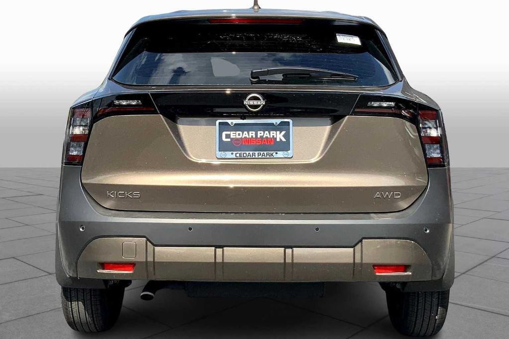 new 2025 Nissan Kicks car, priced at $25,505