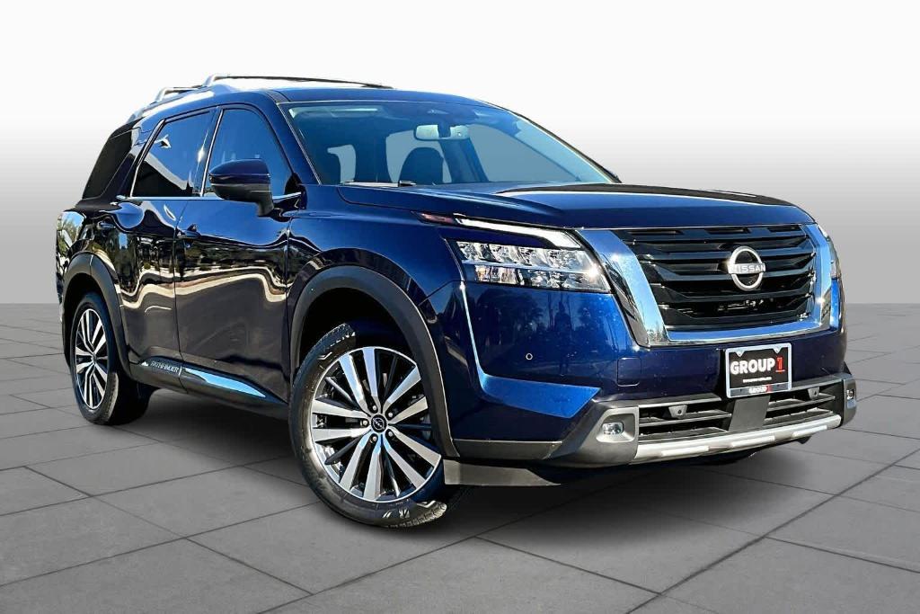 used 2022 Nissan Pathfinder car, priced at $31,389