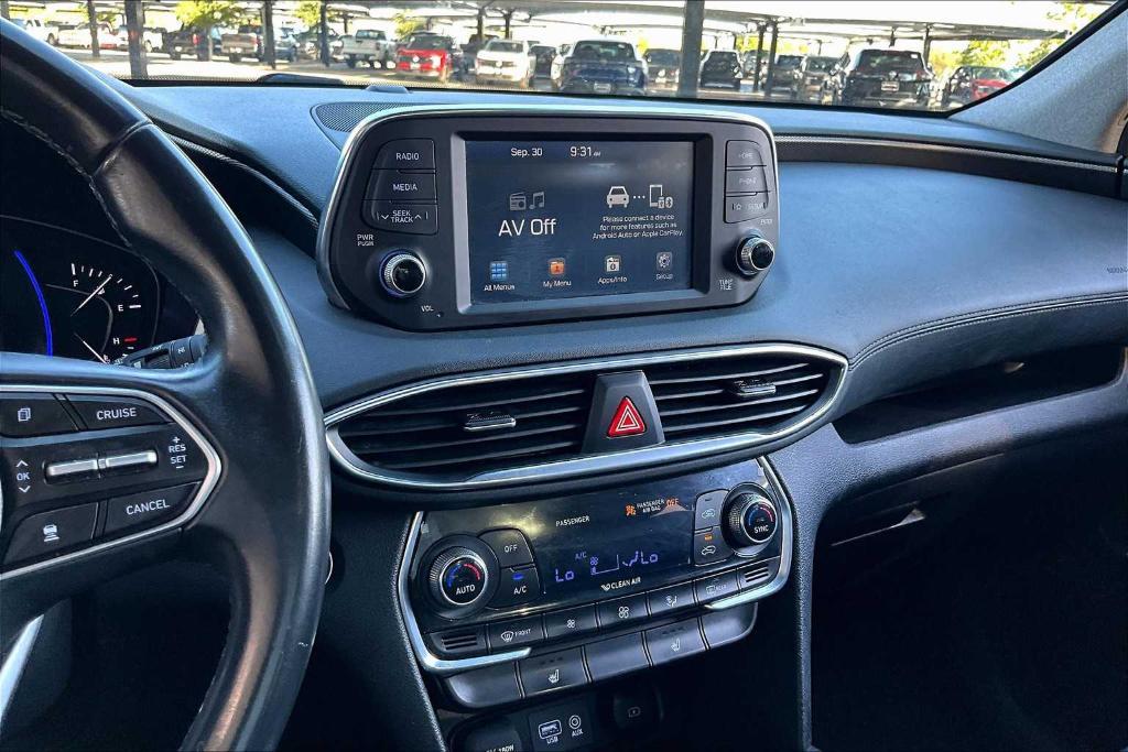 used 2019 Hyundai Santa Fe car, priced at $14,600