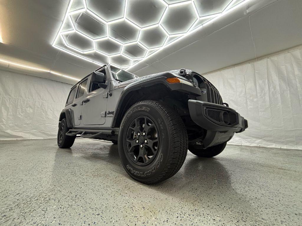 used 2021 Jeep Wrangler Unlimited car, priced at $29,988
