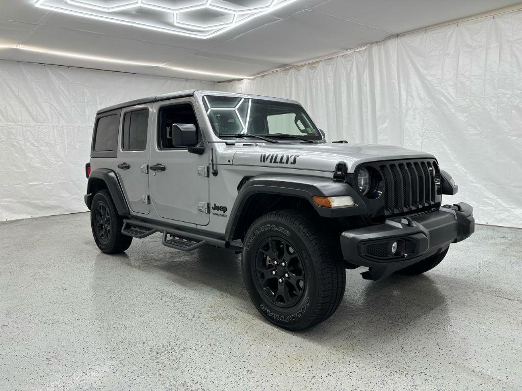 used 2021 Jeep Wrangler Unlimited car, priced at $29,988