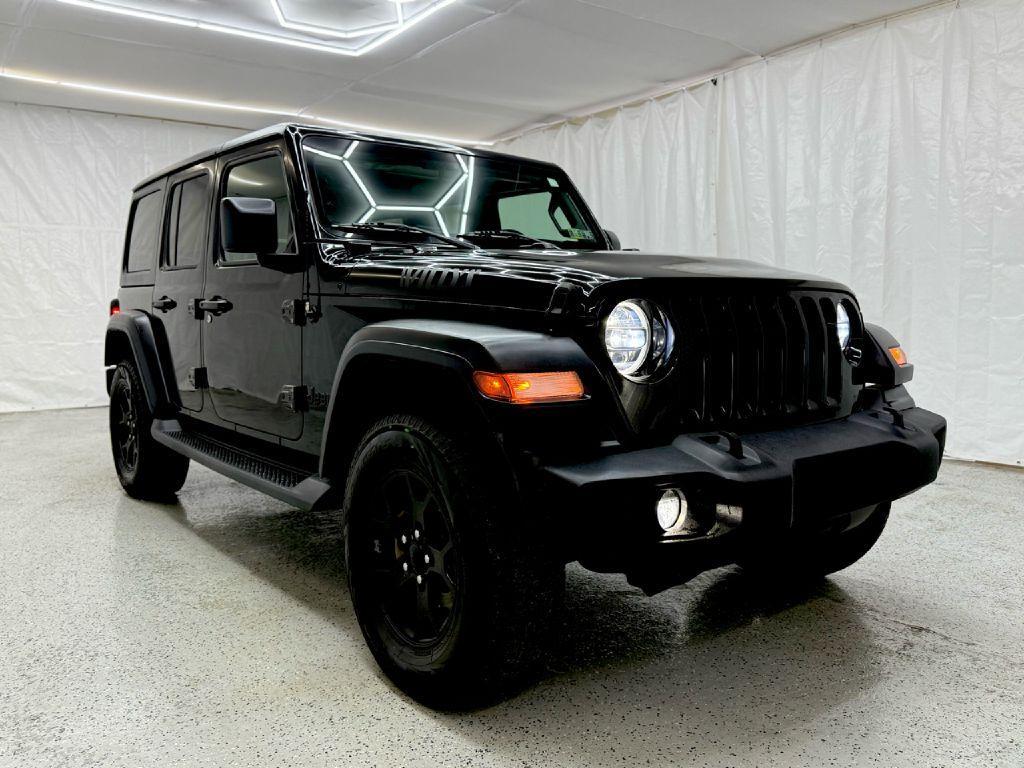 used 2020 Jeep Wrangler Unlimited car, priced at $20,890
