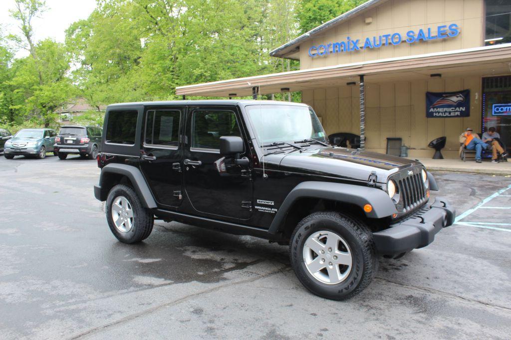 used 2013 Jeep Wrangler Unlimited car, priced at $18,988