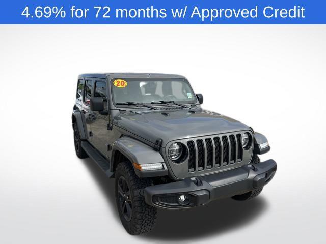 used 2020 Jeep Wrangler Unlimited car, priced at $26,800