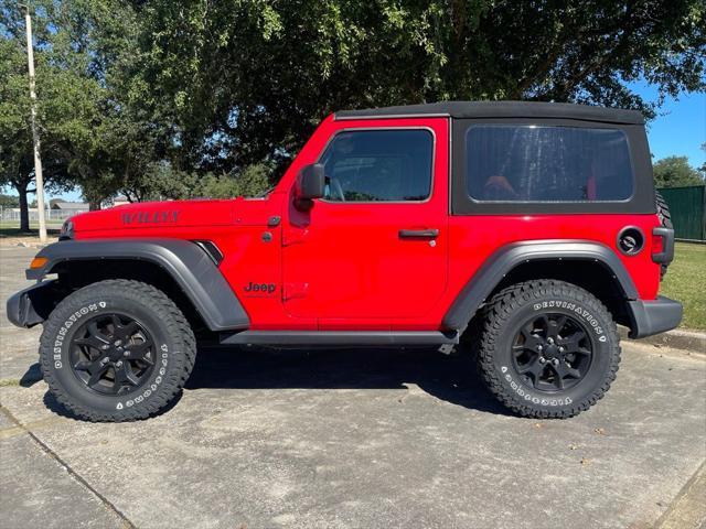 used 2023 Jeep Wrangler car, priced at $32,700