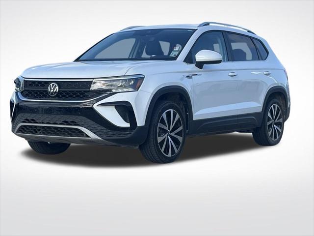 used 2023 Volkswagen Taos car, priced at $25,000
