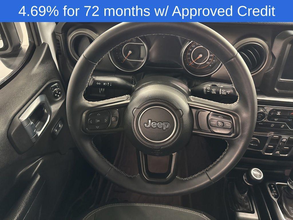 used 2023 Jeep Wrangler car, priced at $33,350