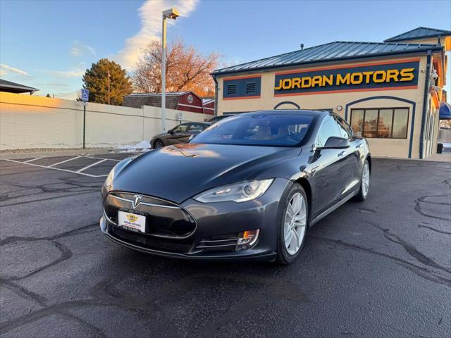 used 2015 Tesla Model S car, priced at $18,995