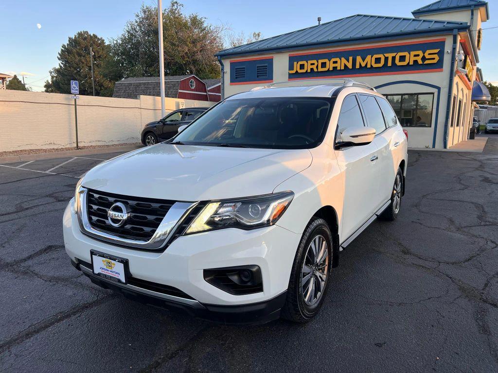 used 2017 Nissan Pathfinder car, priced at $12,499