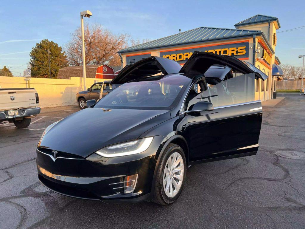 used 2017 Tesla Model X car, priced at $23,995