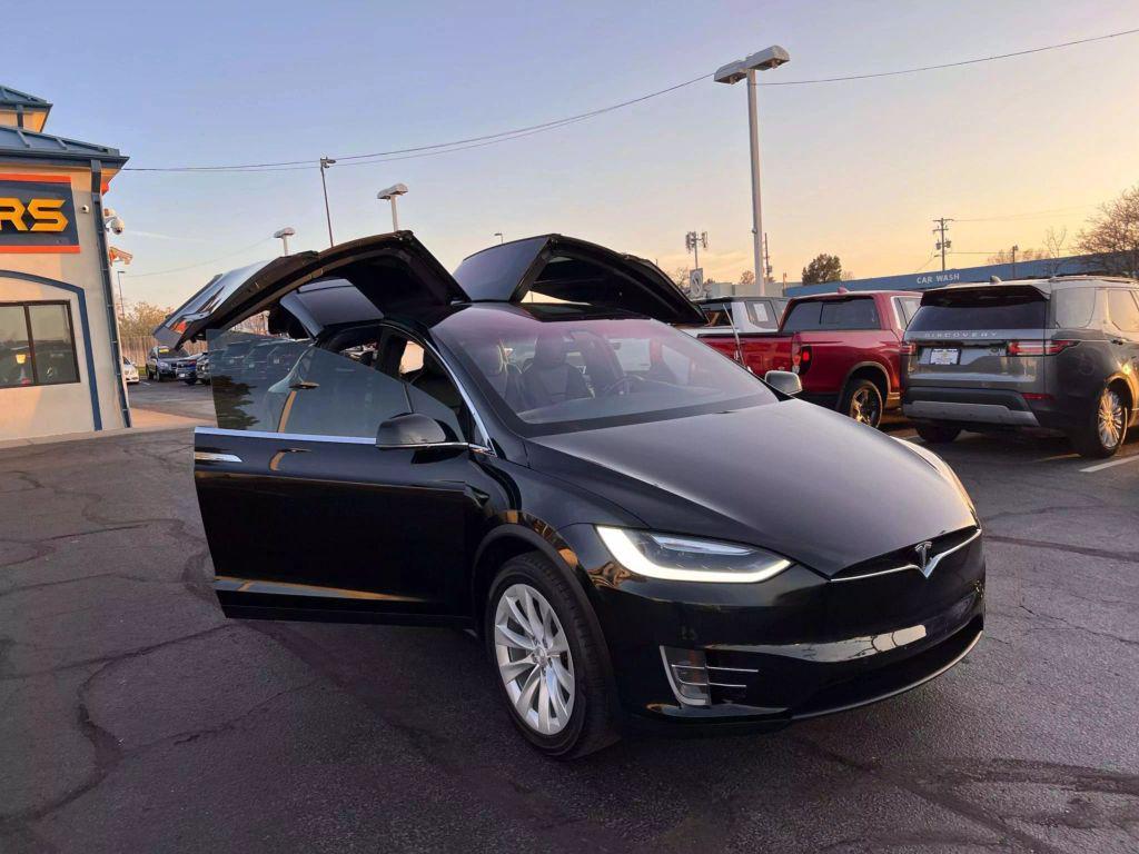 used 2017 Tesla Model X car, priced at $23,995