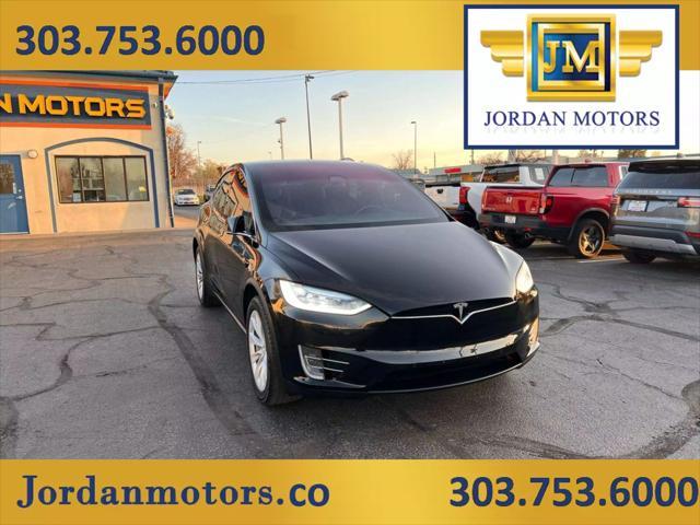 used 2017 Tesla Model X car, priced at $23,995