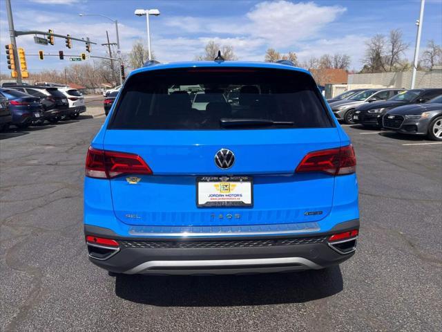 used 2023 Volkswagen Taos car, priced at $26,995