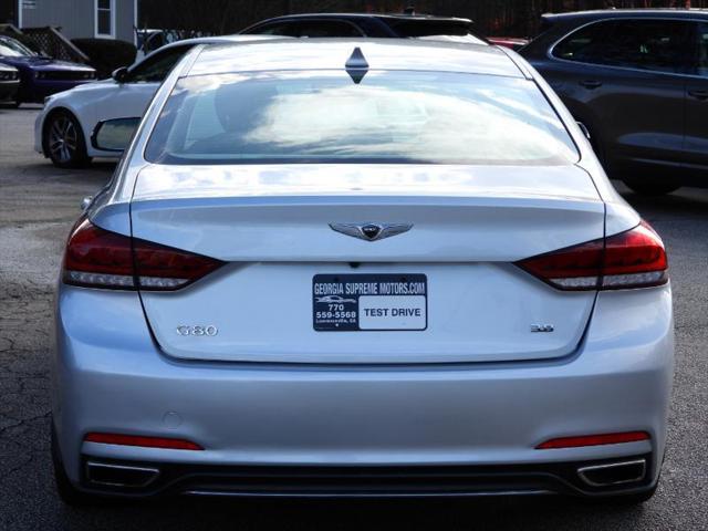 used 2018 Genesis G80 car, priced at $19,977