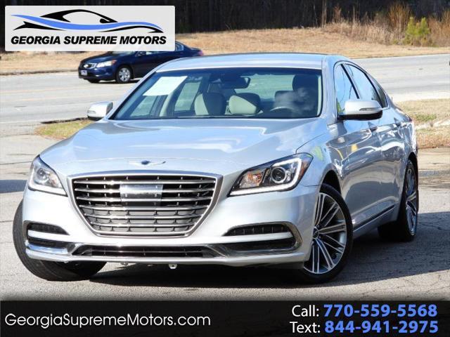 used 2018 Genesis G80 car, priced at $19,977